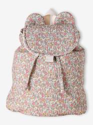 Pre-School Backpack in Cotton Gauze, Fun Ears