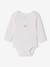 Pack of 5 long-sleeved whale bodysuits blue 