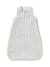 Summer Sleeping Bag with Central Opening, in Striped Cotton Muslin, for Babies sage green 