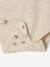 Pack of 3 long-sleeved newborn bodysuits ecru 