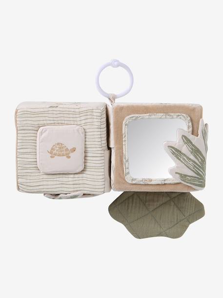 Hanging activity cube beige 