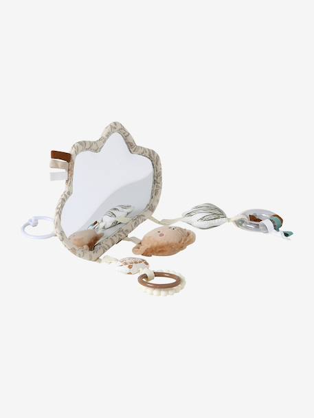 Activity mirror toy beige 