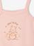 Pack of 2 WINNIE L'OURSON sleeveless bodysuits pale pink 