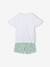 Girls' Bambi DISNEY ANIMALS pyjama short set grey blue 