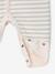 Snoopy sleepsuit pyjamas for baby boys striped green 