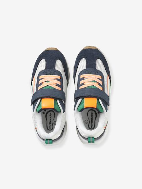 Laces & Hook-and-Loop Trainers for Children, Designed for Autonomy printed blue+set beige+set blue 