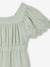 Embroidered Cotton Gauze Jumpsuit blush+sage green 