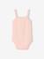 Pack of 2 WINNIE L'OURSON sleeveless bodysuits pale pink 
