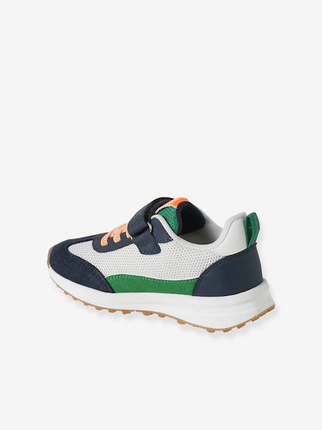 Laces & Hook-and-Loop Trainers for Children, Designed for Autonomy printed blue+set beige+set blue 