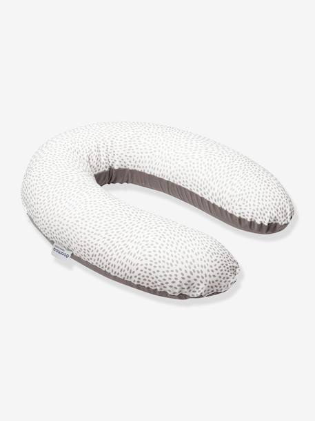 Doomoo Buddy Cushion for Nursing, by BABYMOOV beige+Dark Beige+Grey/Print 
