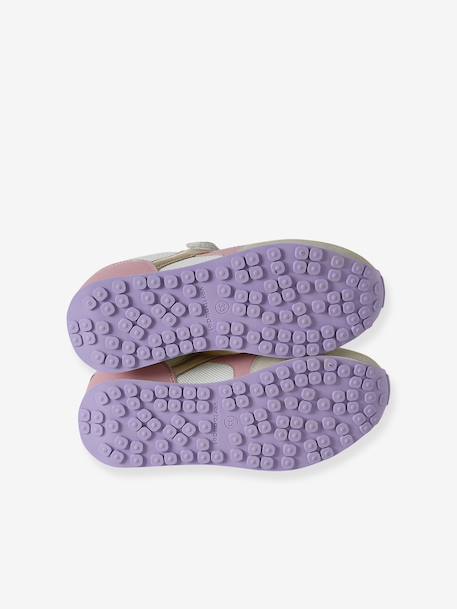 Girl's synthetic trainers set pink 