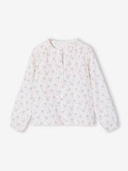Girls- Cotton Gauze Shirt for Girls