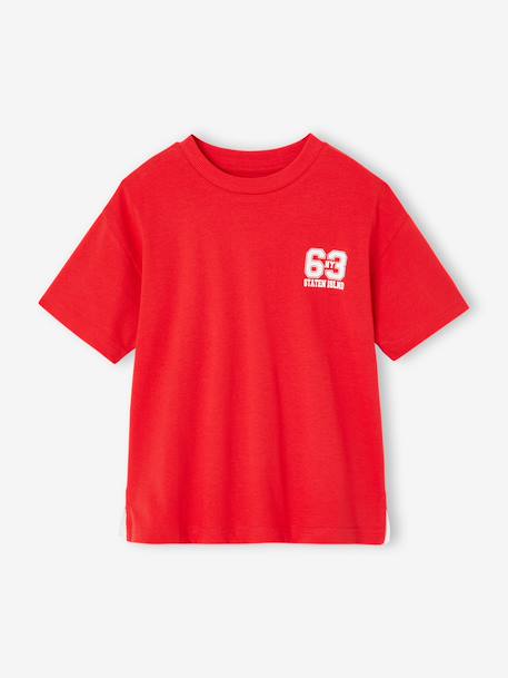 Boys' sports t-shirt red 