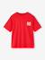 Boys' sports t-shirt red 