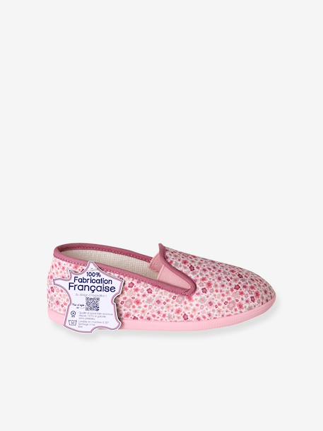 Slippers for Girls printed pink 