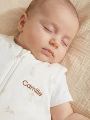 Bedding & Decor-Baby Bedding-Sleepbags-Sleeveless Sleeping Bag with Central Opening in Organic Cotton for Babies, LAPIN AOP 