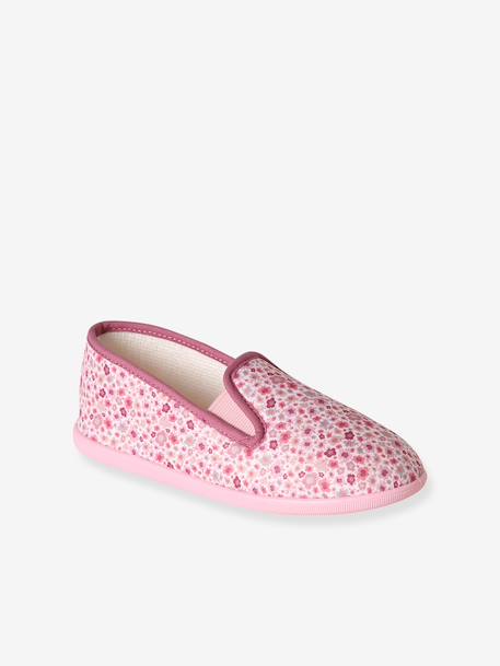 Slippers for Girls printed pink 