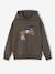 Boys' BRAWL STARS hooded sweatshirt mouse grey 