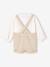 Occasion Wear Outfit: Shirt & Shorts for Babies beige+sage green 