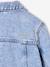 Denim Jacket for Girls light blue+medium blue 