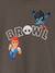 Boys' BRAWL STARS hooded sweatshirt mouse grey 
