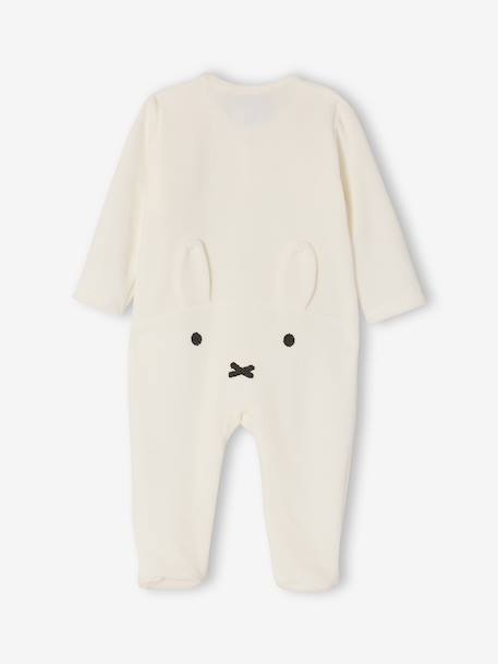 Set of newborn pyjamas for babies Miffy grey green 