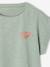 Sportswear T-Shirt for Girls ecru+sage green 
