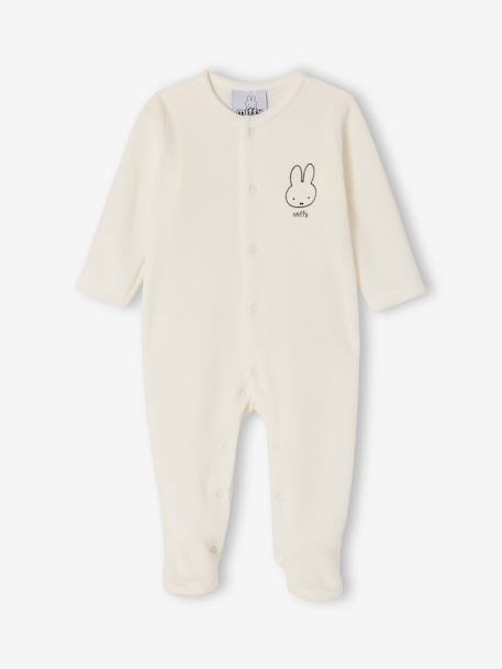 Set of newborn pyjamas for babies Miffy grey green 