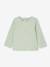 Pack of 3 long-sleeved t-shirts for girls - BASICS ecru+striped red 