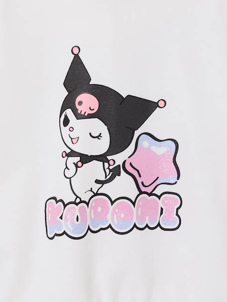 Kuromi hooded sweatshirt ecru 
