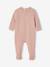 Pack of 3 Organic Cotton Sleepsuits for Babies beige+ecru+sage green 