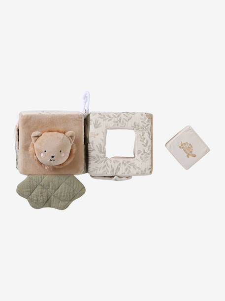 Hanging activity cube beige 