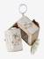 Hanging activity cube beige 