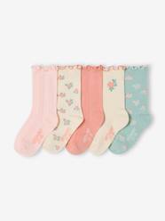 Girls-Pack of 5 girls socks