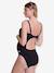 Swimsuit for pregnant women 1 piece black 