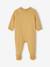 Pack of 3 Organic Cotton Sleepsuits for Babies beige+ecru+sage green 