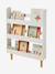 Wall-mounted display bookshelf FESTON white 