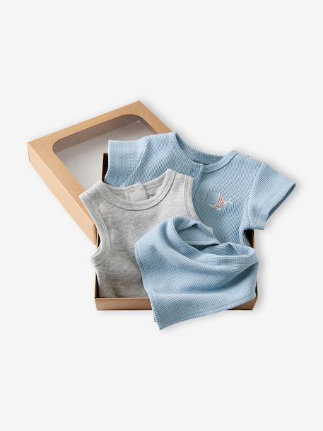 Newborn set for boys blue 