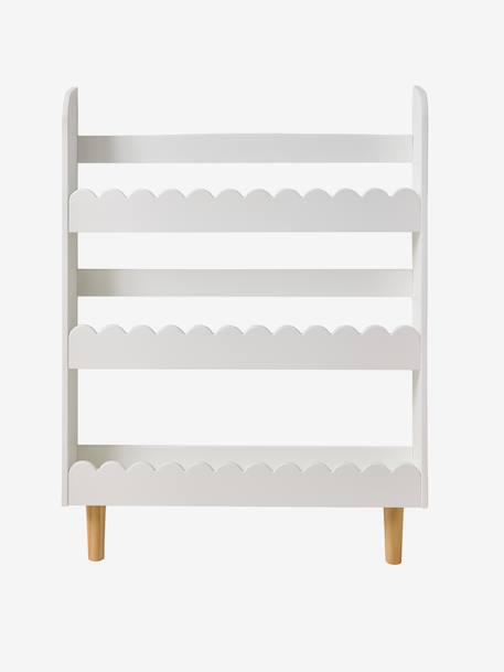 Wall-mounted display bookshelf FESTON white 