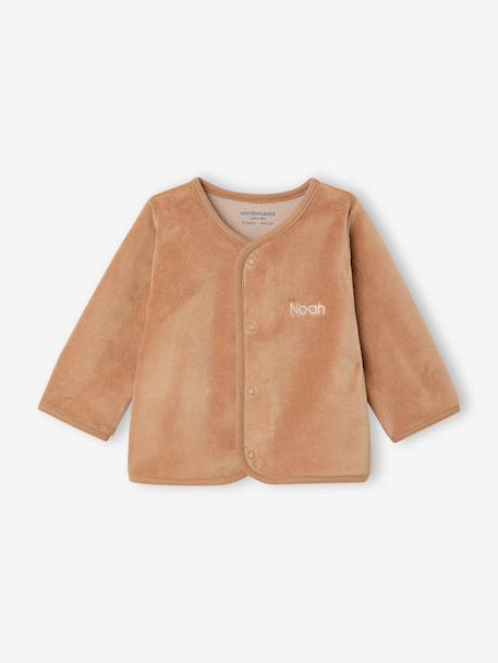 Customisable newborn set for babies cappuccino 