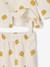 Pack of 2 boys' organic cotton pyjamas yellow 