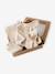 3-Piece Knitted Set for Baby Girls marl beige 