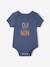 Pack of 3 short-sleeved, convertible bodysuits for boys marl grey 