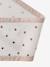 Breathable HEARTS Cot Bumper camel 