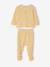 Pack of 2 boys' organic cotton pyjamas yellow 
