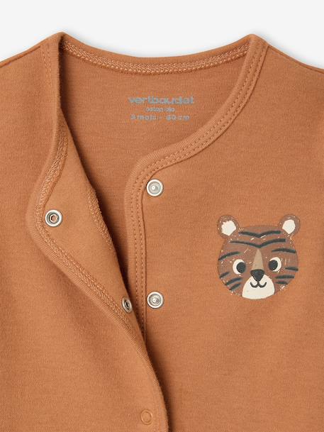 Newborn pyjamas and comforter set camel 
