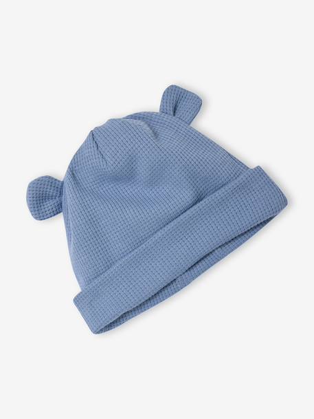 3-Piece Ensemble for Newborn Babies blue+ecru 