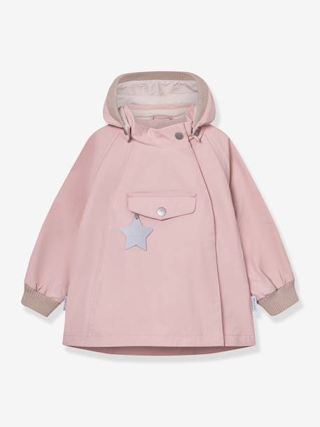 MATWAI Mid-Season Jacket for Baby Girls, MINI A TURE brown+dark brown+deep blue+dusky pink+lilac+pale blue+pastel yellow+rosy+sage green+sandy beige+yellow 