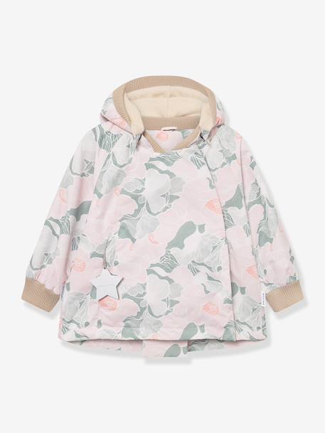 MATWIAMI MINI A TURE baby's quilted hooded jacket rosy 