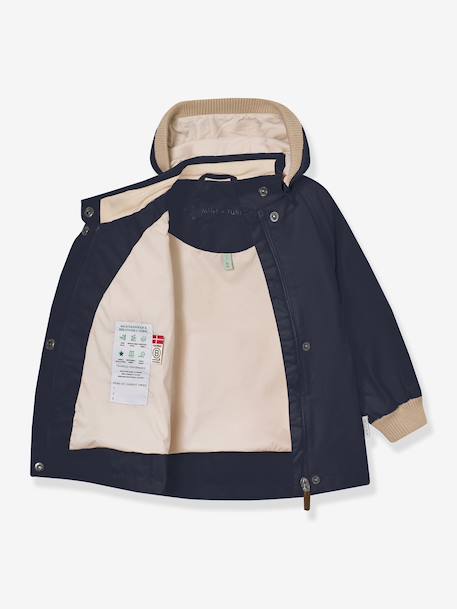 MATWAI Mid-Season Jacket for Baby Girls, MINI A TURE brown+dark brown+deep blue+dusky pink+lilac+pale blue+pastel yellow+rosy+sage green+sandy beige+yellow 